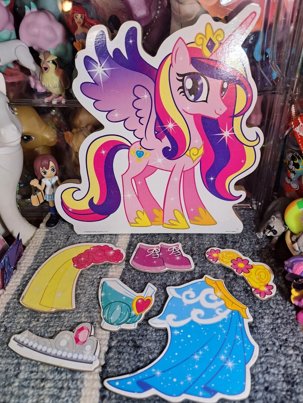 My Little Pony Princess Cadence Magnetic Dress Up MLP Friendship Is Magic FIM G4